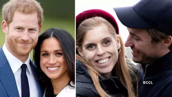 Prince Harry-Meghan Markle and Princess Beatrice-Edoardo Mapelli Mozzi Prince Harry-Meghan Markle, Princess Beatrice-Edoardo Mapelli Mozzi