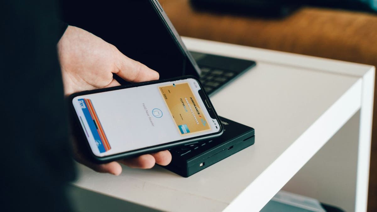 person holding phone