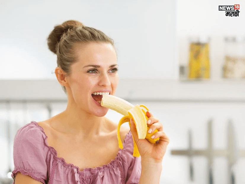 Bananas are high in magnesium, and eating them on an empty stomach could potentially lead to an imbalance between magnesium and calcium in the body, which may affect heart rhythm. Although rare, this is a possibility. (News18 Marathi) Bananas are high in magnesium, and eating them on an empty stomach could potentially lead to an imbalance between magnesium and calcium in the body, which may affect heart rhythm. Although rare, this is a possibility. (News18 Marathi)