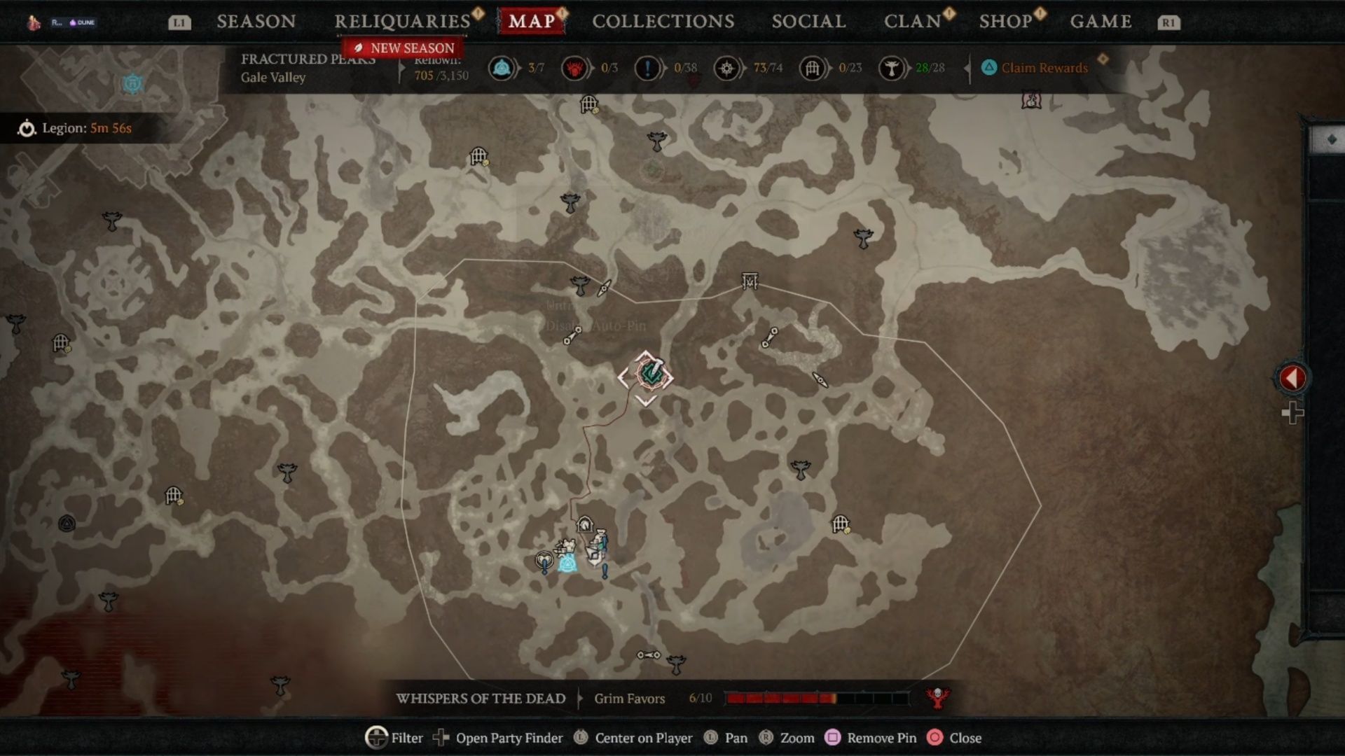 The dungeon for this quest is just a short, jaunty ride to the north (Image of Blizzard Entertainment)