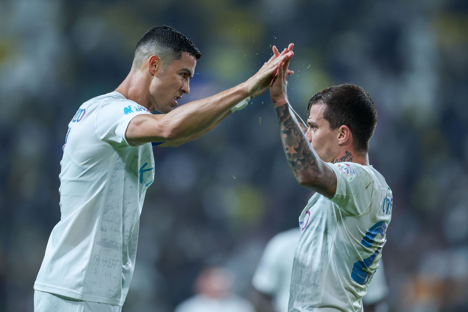 Cristiano Ronaldo and Otavio.