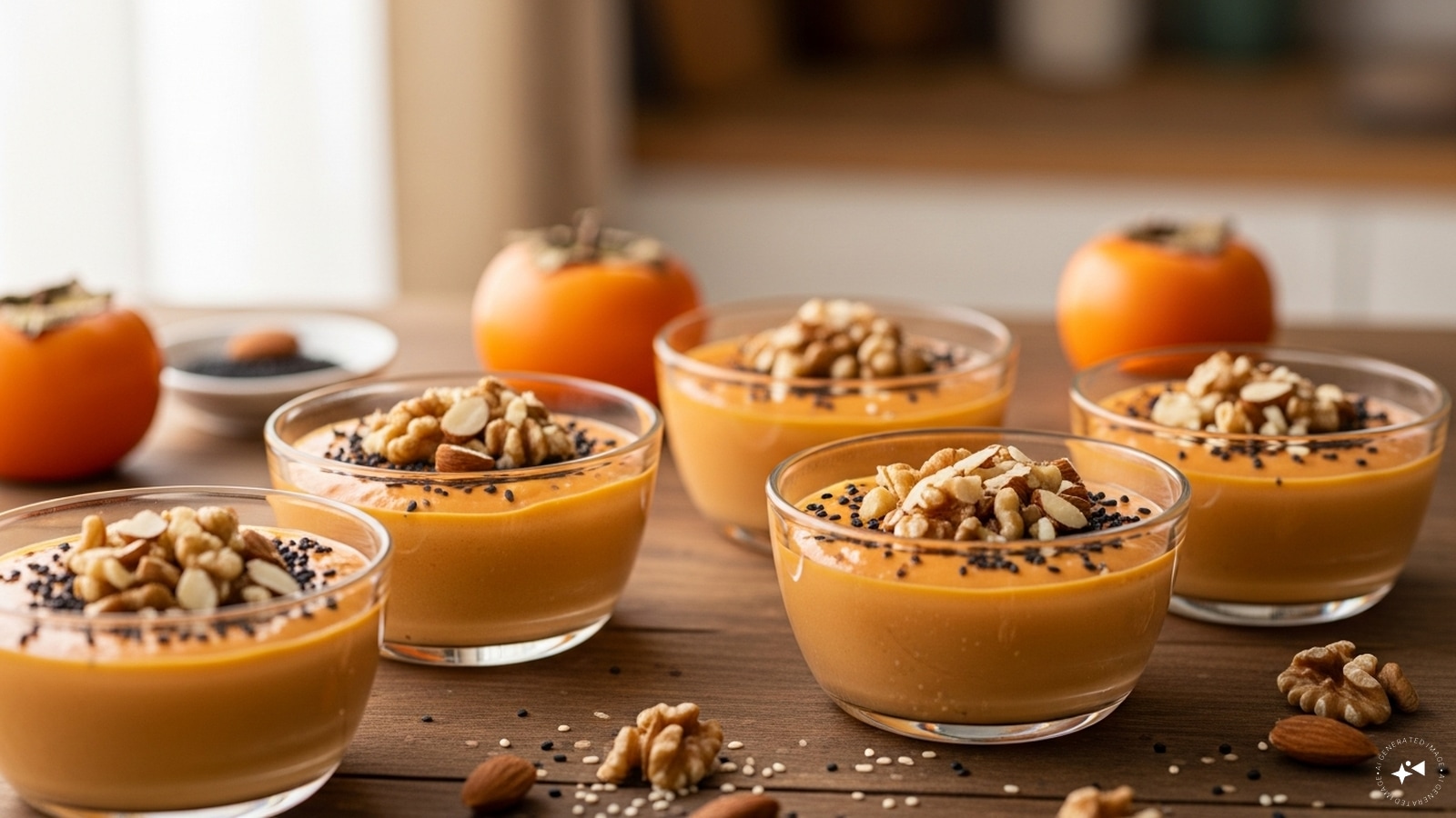 Serve in small bowls, topped with chopped almonds, walnuts, or sesame seeds. The result is a creamy, fragrant pudding that feels indulgent yet is incredibly easy to prepare.