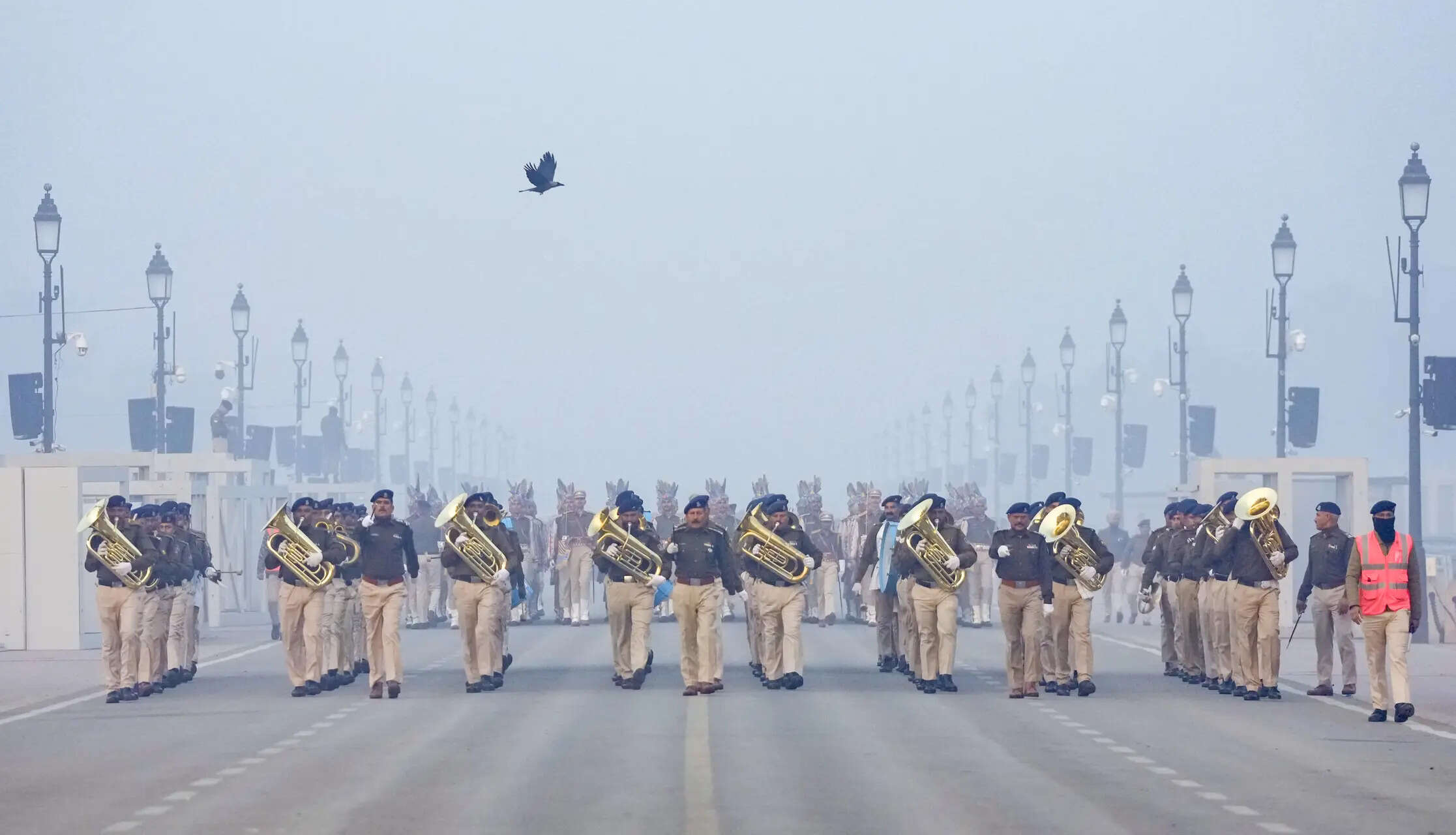 Republic Day parade rehearsals